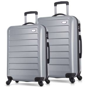 MYVALICE set kofera Zoozie Bags Ruby sivi 2kom 4797
