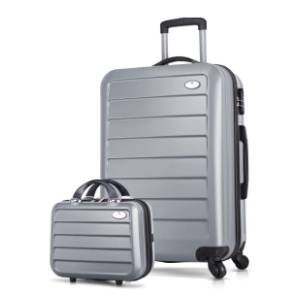 MYVALICE set kofera Zoozie Bags Ruby sivi 2kom 4865