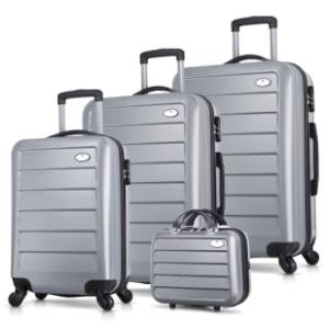 MYVALICE set kofera Zoozie Bags Ruby sivi 4kom 4841