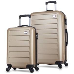 MYVALICE set kofera Zoozie Bags Ruby zlatni 2kom 6448