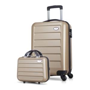 MYVALICE set kofera Zoozie Bags Ruby zlatni 2kom 8473