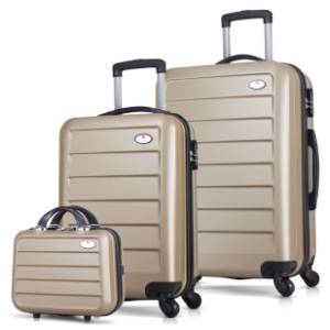 MYVALICE set kofera Zoozie Bags Ruby zlatni 3kom 8558