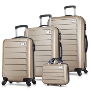 MYVALICE set kofera Zoozie Bags Ruby zlatni 4kom 8435