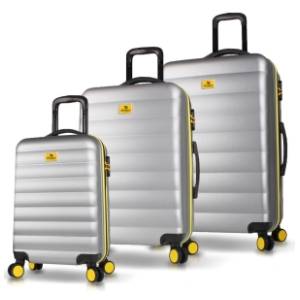 MYVALICE set kofera Zoozie Bags sivi 3kom 6407