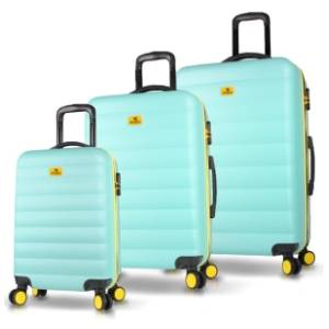 MYVALICE set kofera Zoozie Bags tirkizni 3kom 6438