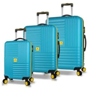 MYVALICE set kofera Zoozie Bags tirkizni 3kom 8173
