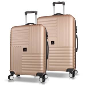 MYVALICE set kofera Zoozie Bags zlatni 2kom 8401