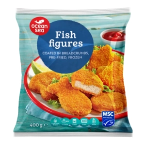 Riblje figurice OCEAN SEA u panadi 400g