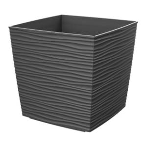 Saksija GARDINO Finesa 35x35x34,6cm antracit