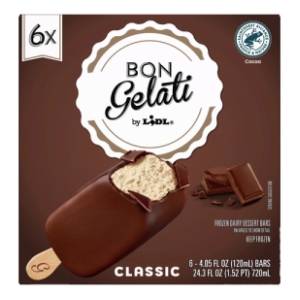 Sladoled BON GELATI classic vanila i čokolada 6x120ml