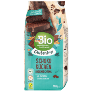 Smeša za  čokoladni kolač DM BIO bez glutena 380g