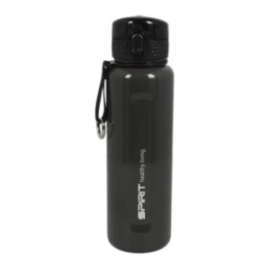 SPIRIT Crna sportska flašica 830 ml