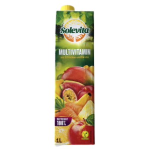 Voćni sok SOLEVITA multivitamin voće i šargarepa 1l