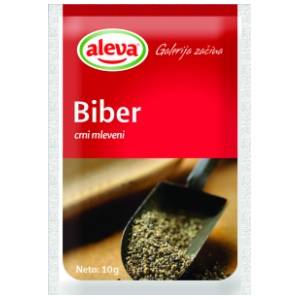 ALEVA crni biber mleveni 10g