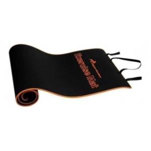 CAPRIOLO prostirka za vežbanje 180 x 60 x 0,6 cm crna