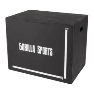 GORILLA SPORTS pliometrijska kutija Plyo Box