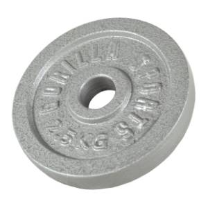 GORILLA SPORTS sivi teg od livenog gvožđa 2.5 kg