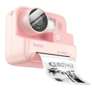 HOCO DV200 Pink kids instant fotoaparat