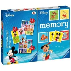 Igra memorije i 3u1 puzla Disney RAVENSBURGER