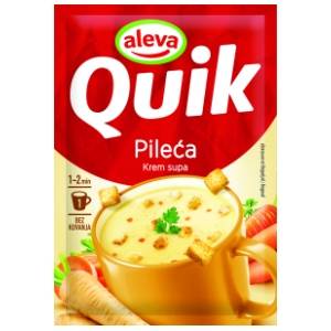 Instant supa QUIK Aleva pileća krem 17g