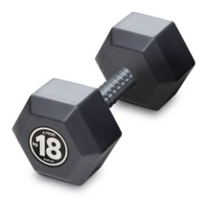 IRON SPORT 18kg HEX bučica
