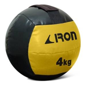 IRON SPORT 4kg Wall Ball lopta za bacanje sa ručkama