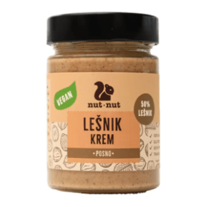 Krem NUT NUT vegan lešnik 300g