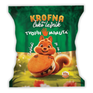 Krofna TVOJIH 5 MINUTA čoko lešnik 80g