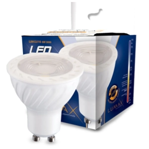 LUMAX LED sijalica GU10 8W Lume 3000K