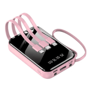 NoName 20000mAh roze power bank