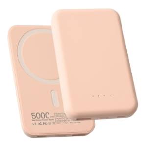 NoName Magsafe PD 5000mAh roze power bank
