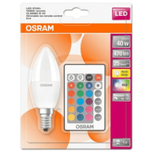 OSRAM LED sijalica sa daljinskim upravljačem E14 5.5W RGB
