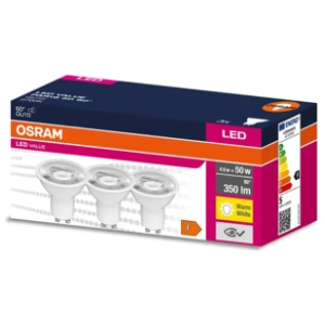 OSRAM LED sijalica GU10 4.5W (50W) Ledvance 2700K 3kom