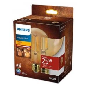 PHILIPS LED sijalica E27 3.1W (25W) Amber G95