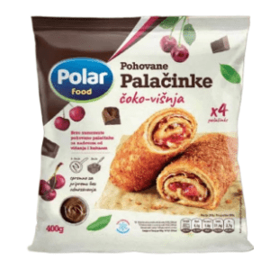 POLAR FOOD pohovane palačinke čoko višnja 400g