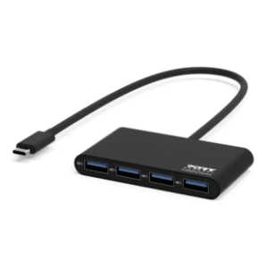 PORT DESIGNS USB Hub 4-in-1 (USB-C 4X USB-A 3.0 ports)