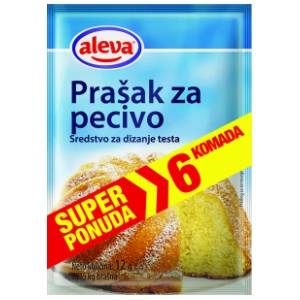 Prašak za pecivo ALEVA 6x12g