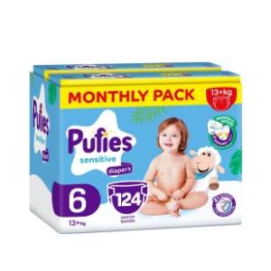 PUFIES pelene sensitive 6 124kom