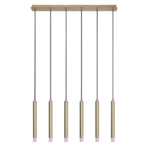 RABALUX visilica 6x5W G9 Ramira 77cm zlatna