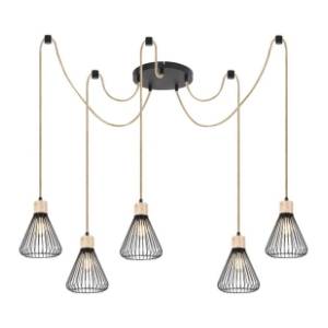 RABALUX visilica 5x40W E27 Farfalle 3150