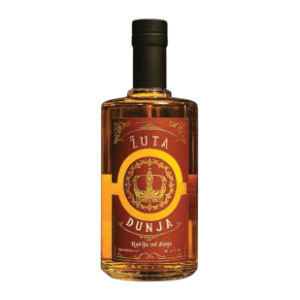 Rakija ZLATNA KRUNA Žuta dunja 0,7l