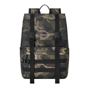 RIVACASE ranac za laptop Sherwood Roltop 7621 braon camo 15.6