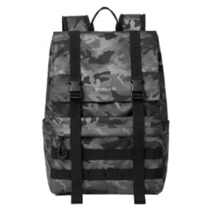 RIVACASE ranac za laptop Sherwood Roltop 7621 siva camo 15.6