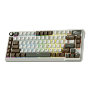 ROYAL KLUDGE bežična tastatura L75 Beige Switch Knight Black US