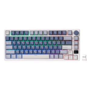 ROYAL KLUDGE bežična tastatura M75 Silver Switch Blue US