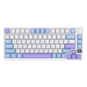 ROYAL KLUDGE bežična tastatura M75 Silver Switch Taro Milk US