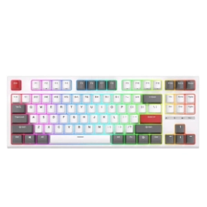 ROYAL KLUDGE tastatura R87 Red Switch White US
