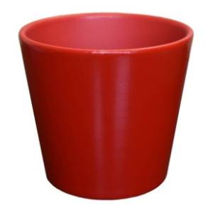 Saksija MANHATTAN 15cm crvena