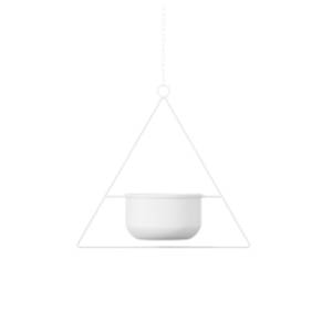 Saksija WALLXPERT Harpusta 35x40x17cm bela