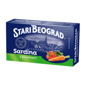 Sardina STARI BEOGRAD povrće 100g